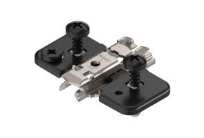 Blum Clip Hinge Mounting Plate 174H7100E Onyx Black Expando